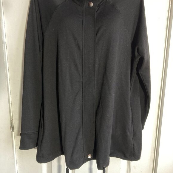 Cable & Gauge zip up jacket size M - Black with hidden zipper - Picture 3 of 9